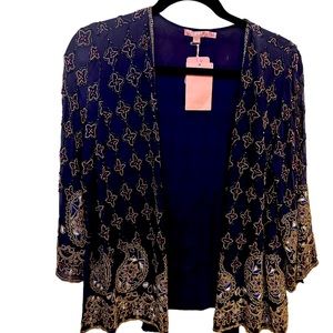 Calypso St Bart beaded top